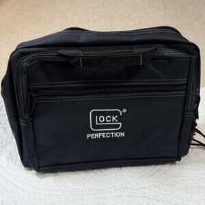 Glock Soft Side Black Pistol Case Tactical Zipper Storage Range Bag Carry Case
